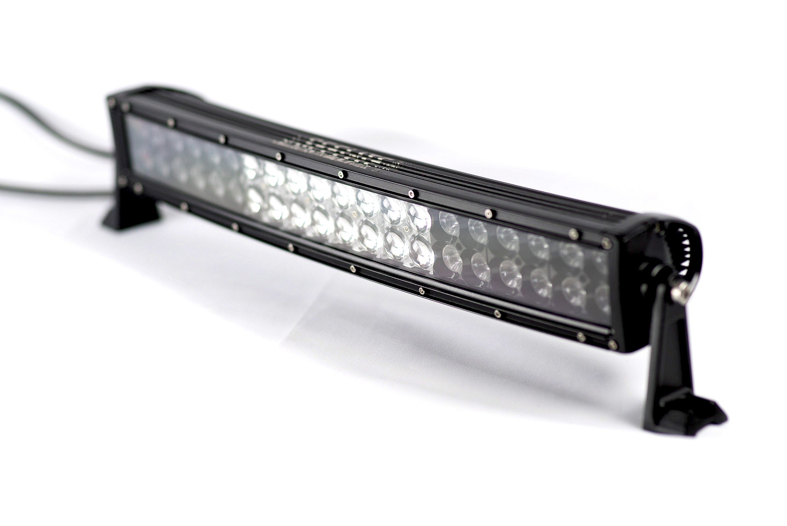 New - Bowfishing 20 Inch Scene Double Row LED Light Bar - Black